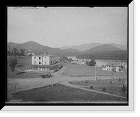 Historic Framed Print, [Stevens House, Adirondack Mtns., New York],  17-7/8" x 21-7/8"