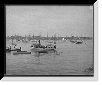 Historic Framed Print, [Harbor from the neck, Marblehead, Mass.] - 2,  17-7/8" x 21-7/8"