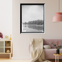 The Lake, Roger Williams Park, Providence, Rhode Island - 3, Vintage Wall Art