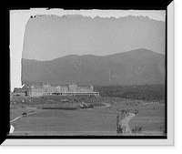 Historic Framed Print, [Mount Washington Hotel & Presidential Range from Mount Pleasant House, White Mtns., N.H.] - 2,  17-7/8" x 21-7/8"