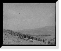 Historic Framed Print, [Hoosac Valley & Mount Greylock from North Adams & the Hoosac Range, North Adams, Mass.] - 3,  17-7/8" x 21-7/8"