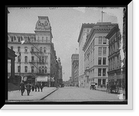 Historic Framed Print, [Madison Avenue, Toledo, Ohio],  17-7/8" x 21-7/8"