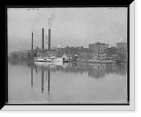 Water front, Toledo, Ohio - 5, Vintage Print