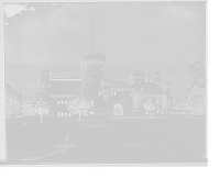 Historic Framed Print, [Ohio State University, the armory, Columbus, Ohio],  17-7/8" x 21-7/8"