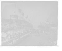 Historic Framed Print, [White Star Line dock (Parke Davis Excursion), Detroit, Mich.],  17-7/8" x 21-7/8"