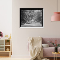 Historic Framed Print, [Valley Green, Fairmount Park, Philadelphia, Pa.],  17-7/8" x 21-7/8"