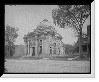 Historic Framed Print, [Savings Bank, Utica, N.Y.],  17-7/8" x 21-7/8"