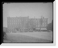 Historic Framed Print, [Baggs Hotel, Utica, N.Y.],  17-7/8" x 21-7/8"