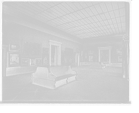 Historic Framed Print, [Main gallery, Albright Art Museum (Gallery), Buffalo, N.Y.],  17-7/8" x 21-7/8"