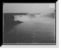 Historic Framed Print, [General view from International (Upper Steel Arch) Bridge, Niagara Falls, N.Y.],  17-7/8" x 21-7/8"