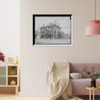Historic Framed Print, [Colonial House, probably Salem, Mass.],  17-7/8" x 21-7/8"