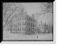 White-Lord House, 31 Washington Square, Salem, Mass, Antique Print