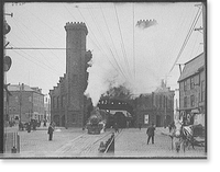 Boston and Maine Railroad depot, Riley Plaza, Salem, Mass. - 2, Historic Print