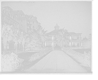Hotel Royal Poinciana, east facade, Palm Beach, Fla, Vintage Wall Art