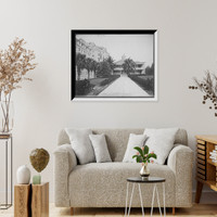 Hotel Royal Poinciana, east facade, Palm Beach, Fla, Vintage Wall Art
