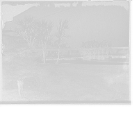 Historic Framed Print, [Huron River, railroad bridge and dam, Ann Arbor, Mich.],  17-7/8" x 21-7/8"