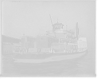 Southern Pacific Railroad transfer boat carrier, New Orleans, La, Historic Reproduction
