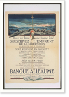 Banque Alleaume :. Souscrivez aacute lEmprunt de la Libeacuteration ., Historic Reproduction