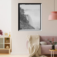 Historic Framed Print, [Terrapin Point and Horseshoe Falls, Niagara Falls, N.Y.],  17-7/8" x 21-7/8"