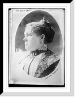 Historic Framed Print, Mrs. Amelia Young,  17-7/8" x 21-7/8"