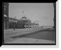 Historic Framed Print, [Wayne Hotel pavilion, Detroit, Mich.],  17-7/8" x 21-7/8"