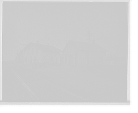 Historic Framed Print, Station & buildings at Chenoa, Ill's.,  17-7/8" x 21-7/8"