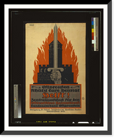 Historic Framed Print, Helft! Ostpreussen schuumltzt eure Heimat. Zentralausschuss fuumlr den Ostdeutschen Heimatdienst Landesverband Ostpreussen. Lotte Haack.,  17-7/8" x 21-7/8"