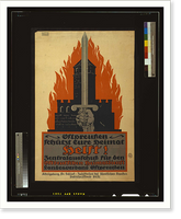 Historic Framed Print, Helft! Ostpreussen schuumltzt eure Heimat. Zentralausschuss fuumlr den Ostdeutschen Heimatdienst Landesverband Ostpreussen. Lotte Haack.,  17-7/8" x 21-7/8"