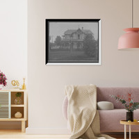 Historic Framed Print, The Christy cottage, Charlevoix, Mich.,  17-7/8" x 21-7/8"