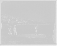 Historic Framed Print, Driving from ninth tee, Mount Pleasant golf links - 2,  17-7/8" x 21-7/8"