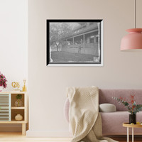 C.S. Jackson group on Dudley Walker's porch, Vintage Wall Art