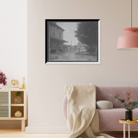 The Firs, driveway to barn, New Baltimore, Mich. Classic, Vintage Print
