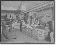 Stock basement, Richmond & Backus Co., Detroit, Mich, Historic Reproduction
