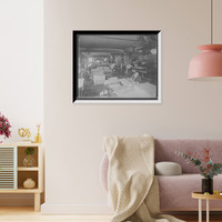 Historic Framed Print, [Press, Richmond & Backus Co., Detroit, Mich.],  17-7/8" x 21-7/8"