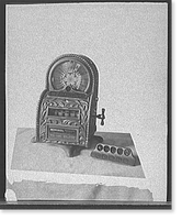 The Caille-Schiemer Co. roulette machine, a little larger Classic, Historic Print