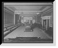 East Blue Lodge Room, Masonic Temple, Detroit, Antique Poster