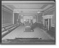 East Blue Lodge Room, Masonic Temple, Detroit, Antique Poster
