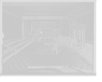 Center Blue Lodge Room, Masonic temple, Detroit, Antique Wall Art