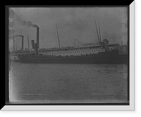 Historic Framed Print, Str. S.N. Parent,  17-7/8" x 21-7/8"