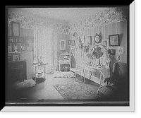 Historic Framed Print, [Residence of Mrs. H.C. Parke, bedroom, Detroit, Mich.] - 2,  17-7/8" x 21-7/8"