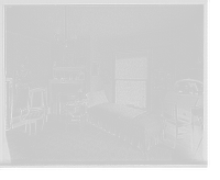 Historic Framed Print, [Detroit, Mich., residence of A.E. Silk, bedroom],  17-7/8" x 21-7/8"