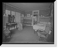 Historic Framed Print, [Residence of Mrs. H.C. Parke, bed room, Detroit, Mich.] - 2,  17-7/8" x 21-7/8"