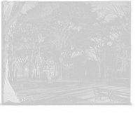 Historic Framed Print, [Fountain in Lincoln Park, Portland, Maine],  17-7/8" x 21-7/8"