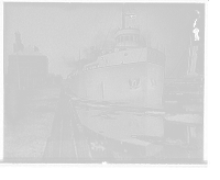 Freighter Harvey D. Goulder in the locks Classic, Vintage Wall Art