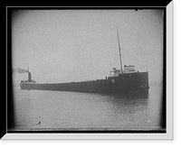 Historic Framed Print, [Freighter Lyman C. Smith],  17-7/8" x 21-7/8"