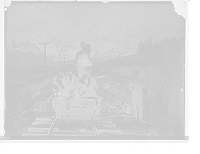 Historic Framed Print, Coasting down Sneffles Divide,  17-7/8" x 21-7/8"