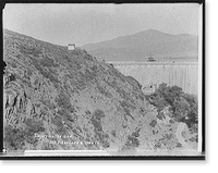 Sweetwater Dam, San Diego Land & Town Co. Classic, Historic Print