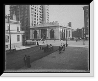 Vintage Americana Print - Detroit, Michigan - Peoples State Bank