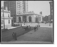 Vintage Americana Print - Detroit, Michigan - Peoples State Bank