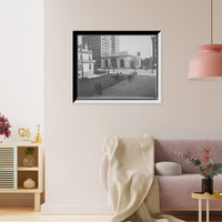 Vintage Americana Print - Detroit, Michigan - Peoples State Bank